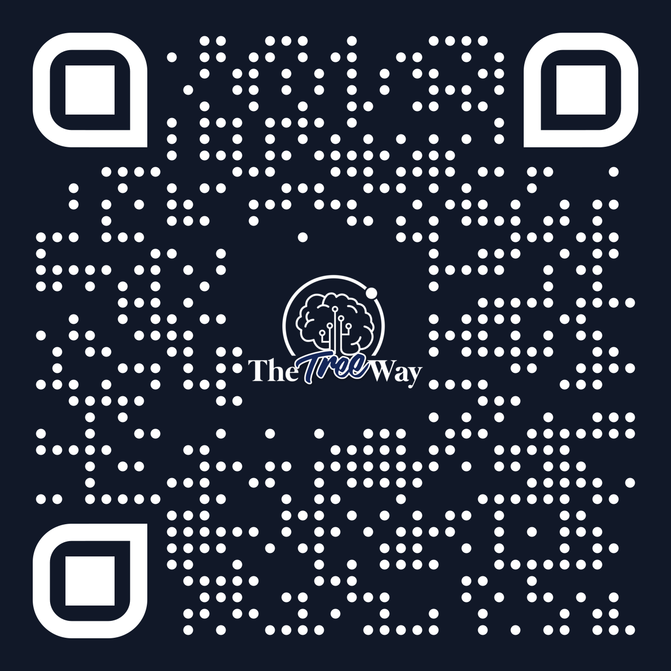 Código QR con los datos de contacto de Rubén Bolívar